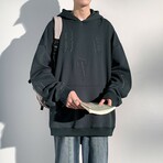 Fluffy Hoodie // Dark Green (XL)