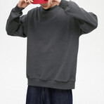 Solid Sweatshirt // Dark Gray (XL)