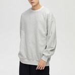 Solid Sweatshirt // Light Gray (XL)