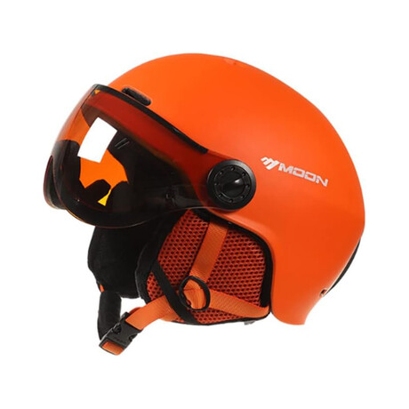 Ski Helmet // Orange (Small (52-55cm）)