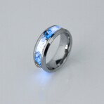 Royal Blue Inlay Ring (9.5)