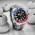 Stuhrling Original Meridian GMT Diver Quartz // 3968.2