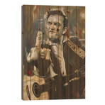 Hello, I'm Johnny Cash by Mark Fox (26"H x 18"W x 1.5"D)