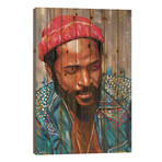 Marvin Gaye by Crixtover Edwin (26"H x 18"W x 1.5"D)