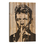 David Bowie by Dane Shue (26"H x 18"W x 1.5"D)