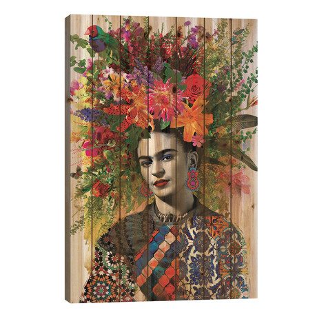 Gitana Frida by Ana Paula Hoppe (26"H x 18"W x 1.5"D)