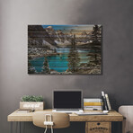 Jewel of the Rockies by Adam Burton (18"H x 26"W x 1.5"D)