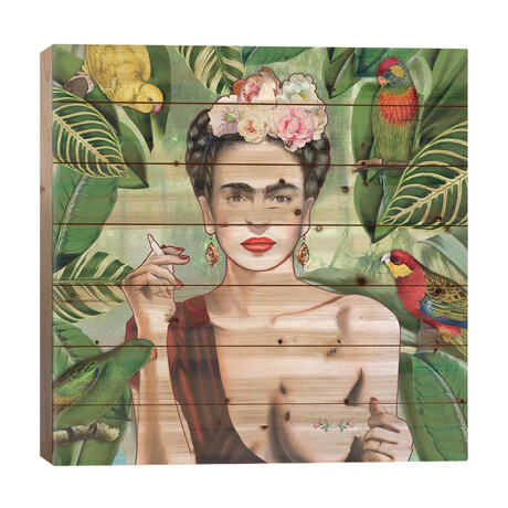 Frida Con Amigos by Nettsch (26"H x 26"W x 1.5"D)