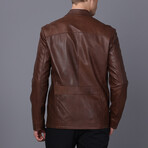 Racer Jacket // Brown (S)