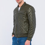 Quilted Jacket // Green (S)