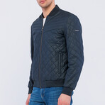 Quilted Jacket // Blue Navy (S)