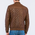 Quilted Jacket // Brown (S)