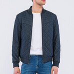 Quilted Jacket // Blue Navy (S)