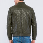 Quilted Jacket // Green (S)