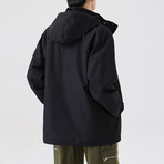 Hooded Jacket // Black (XL)