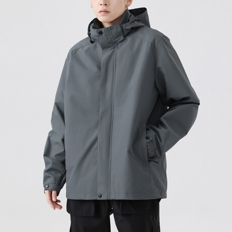 Hooded Jacket // Gray (XS)