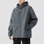 Hooded Jacket // Gray (L)