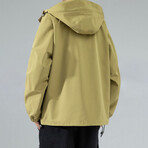 Utility Hooded Jacket // Olive (S)