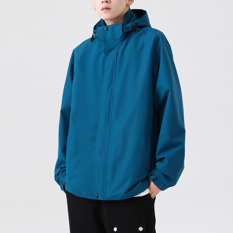 Hooded Jacket // Blue (XS)