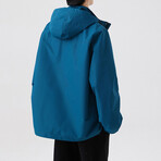 Hooded Jacket // Blue (2XL)
