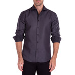 Fiore Long Sleeve Dress Shirt // Black (XL)