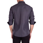 Fiore Long Sleeve Dress Shirt // Black (XL)