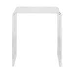 Veobreen Side Table in Clear Acyrlic