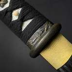 Musashi Limited Edition Bamboo "Fast Cutter" Lightweight Katana Design by Paul Southren (Black)