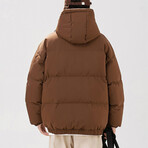 Puffer Jacket // Coffee (M)