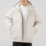 Puffer Jacket // Khaki (XS)
