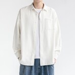 Button Up Shirt // Milky (M)