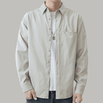 Button Up Shirt // Apricot (M)