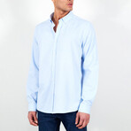 Long Sleeve Button Up // Light Blue (M)