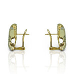 18K Yellow Gold Diamond Earrings // Pre-Owned