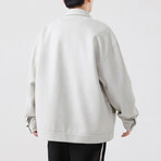 Flannel Utility Jacket // Beige (XS)