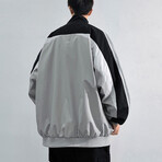 80s Windbreaker // Gray (2XL)