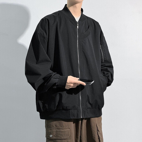 Bomber Jacket // Black (XS)