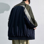 80s Windbreaker // Dark Blue (M)