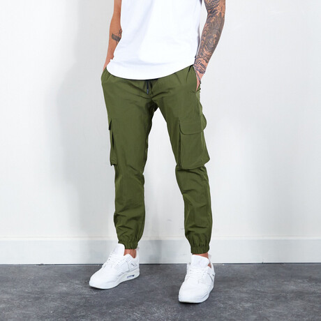 Side Pockets Cargo Pants // Khaki (XS)