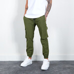 Side Pockets Cargo Pants // Khaki (XS)