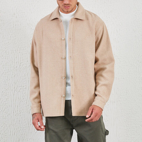 Overshirt // Beige (XS)