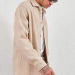 Overshirt // Beige (2XL)