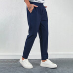 Joggers // Navy Blue (2XL)