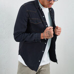 Button Up Field Shirt // Black (XS)