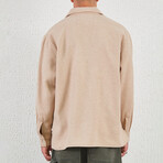 Overshirt // Beige (2XL)