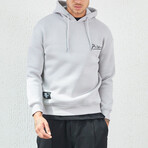 Picasso Graphic Hoodie // Gray (M)