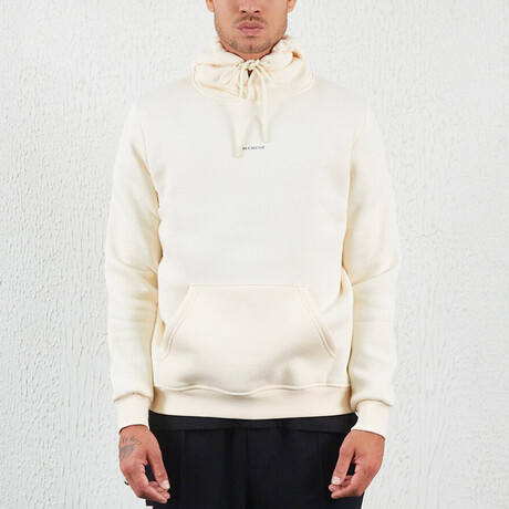 Logo Hoodie // Creamy (XL) - Manche Sweatshirts & Hoodies - Touch of Modern