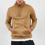 Logo Hoodie // Camel (XS)