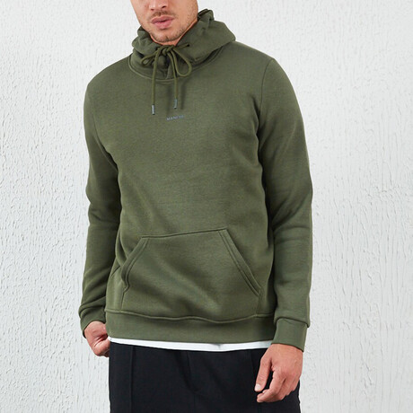 Logo Hoodie // Khaki (XS)