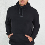 Logo Hoodie // Black (XS)